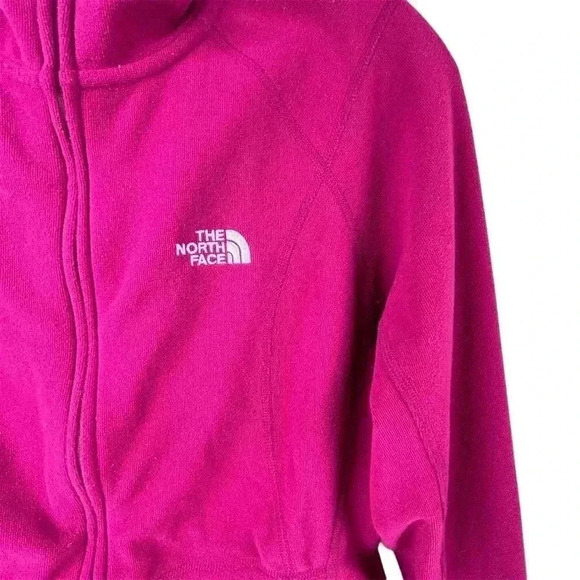 The North Face Women's Pink Full-Zip Fleece Jacket Size S - Picture 13 of 16
